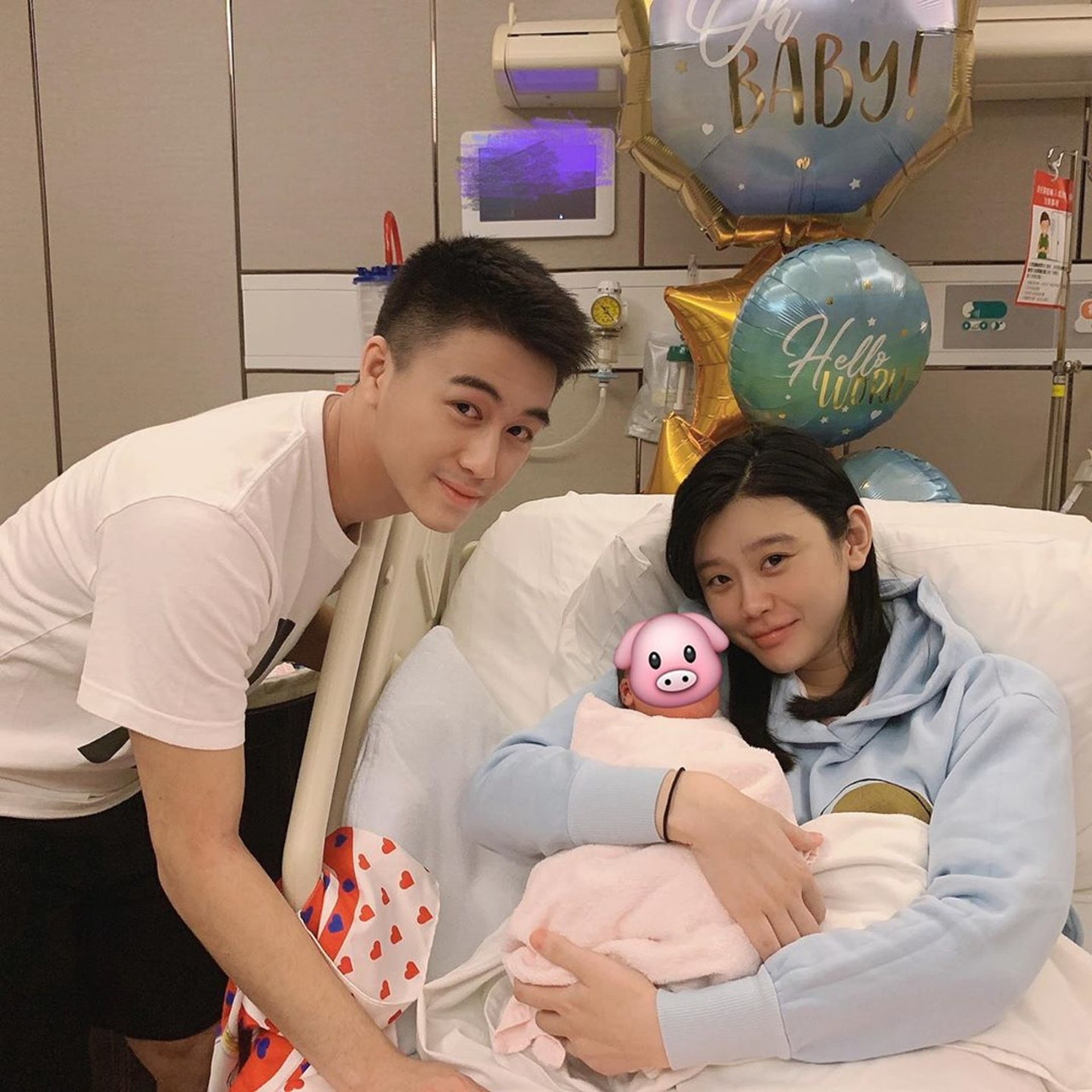 何猷君(Mario)去年與超模奚夢瑤結婚,婚後半年升格做爸爸,成為一時佳話。(何猷君微博圖片) 何猷君(Mario)去年與超模奚夢瑤結婚,婚後半年升格做爸爸,成為一時佳話。(何猷君微博圖片)