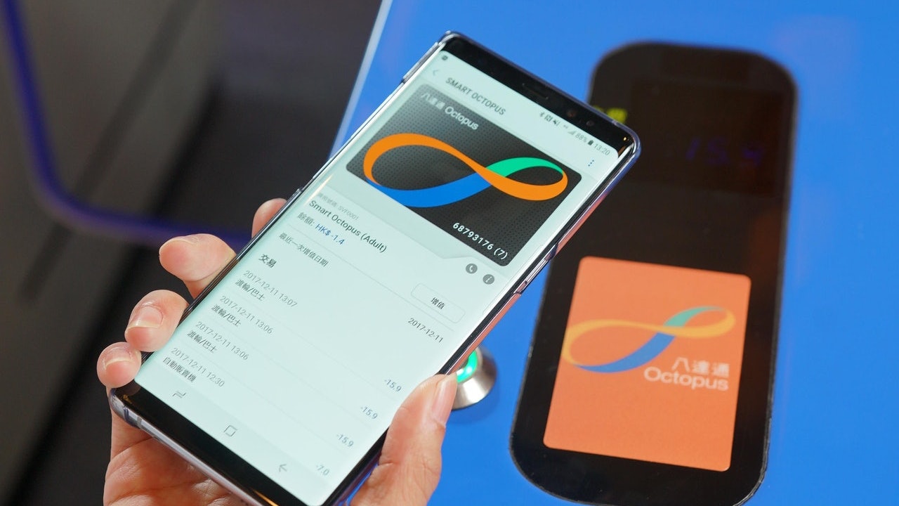 Samsung Pay﹕以信用卡增值八達通無須額外費用 Samsung Pay﹕以信用卡增值八達通無須額外費用
