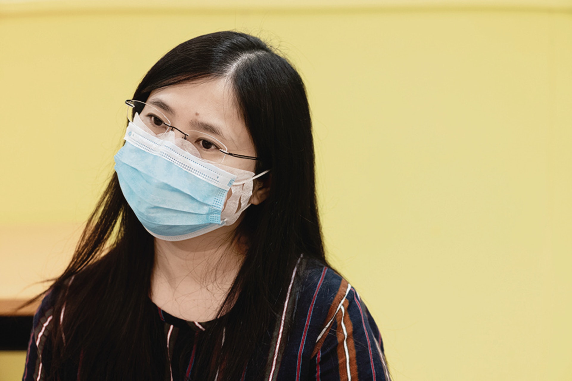 香港婦女中心協會教育幹事王雅思表示,許多受害者都是在最後一刻、在最危險關頭才選擇報警。(高仲明攝) 香港婦女中心協會教育幹事王雅思表示,許多受害者都是在最後一刻、在最危險關頭才選擇報警。(高仲明攝)