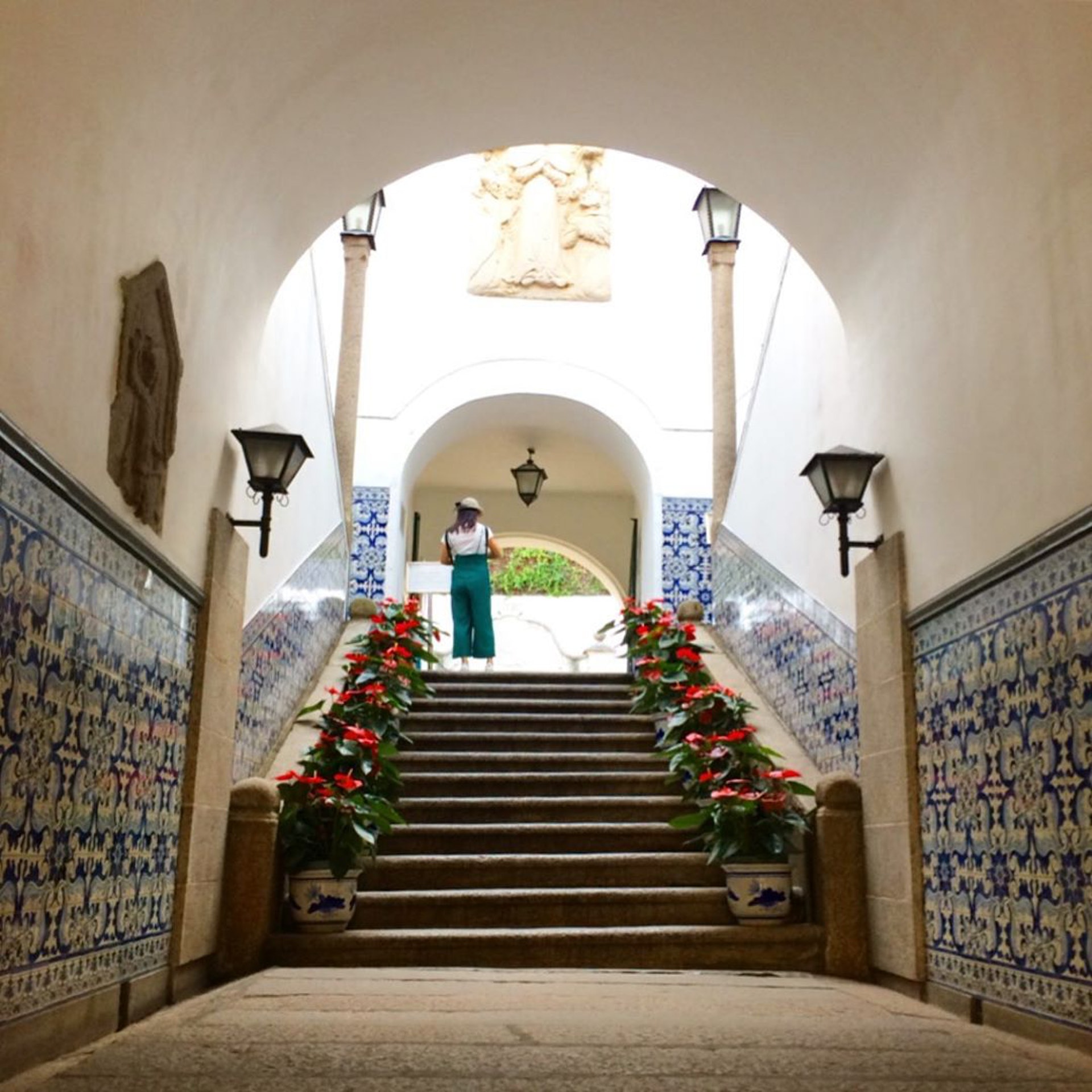 民政總署裏面多個地方都有藍白色磁磚可以打卡。(ig@ viajera_ayako) 民政總署裏面多個地方都有藍白色磁磚可以打卡。(ig@ viajera_ayako)