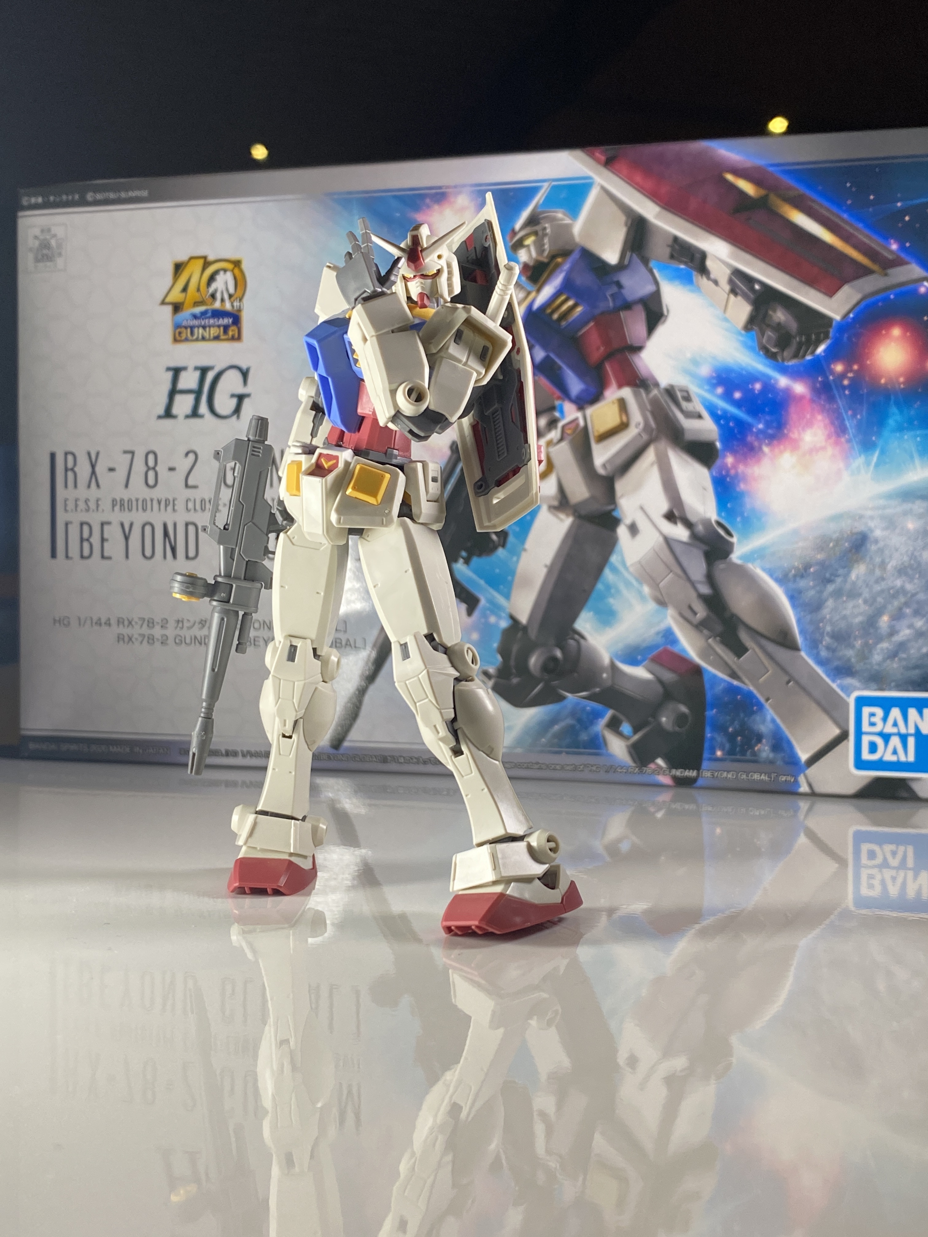 開箱試玩】HG 高達Gundam Beyond Global 幼腰超可動RX-78-2