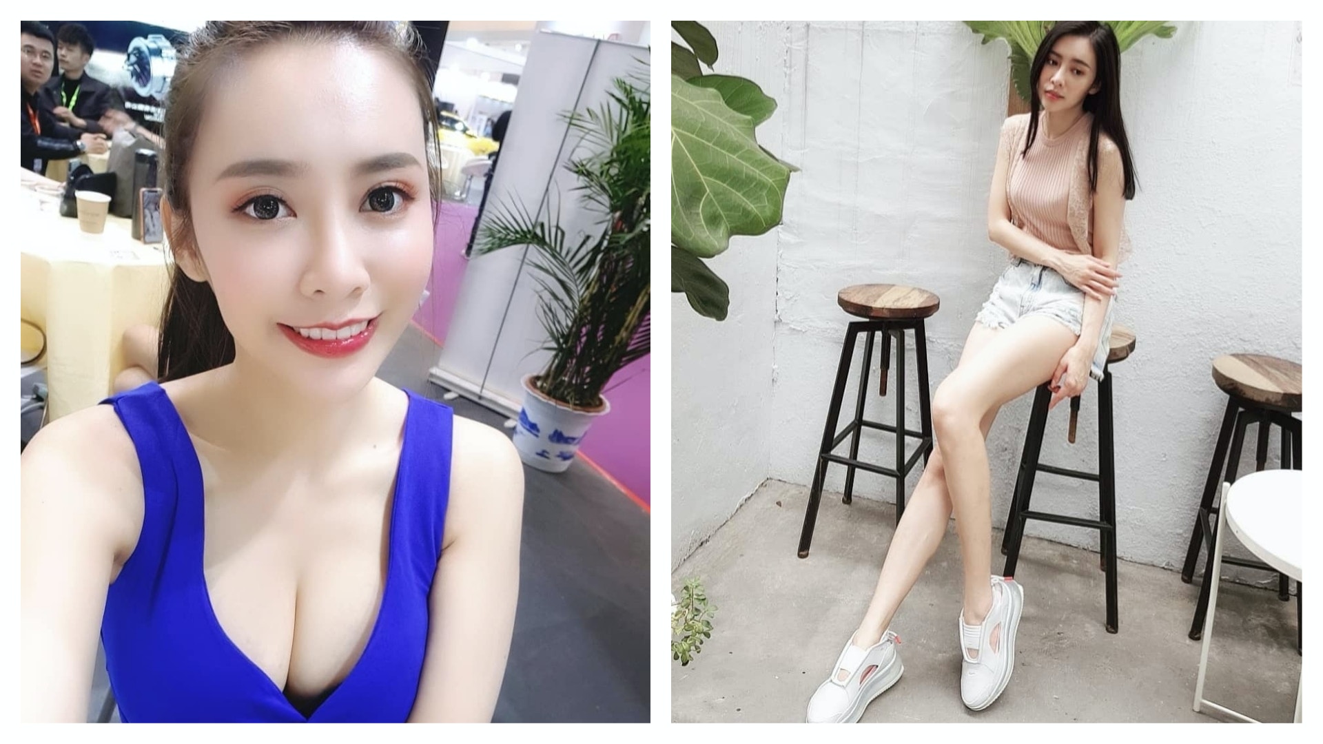 多圖】台網紅Momo盈熙170cm身高逆天長腿媲美模特兒