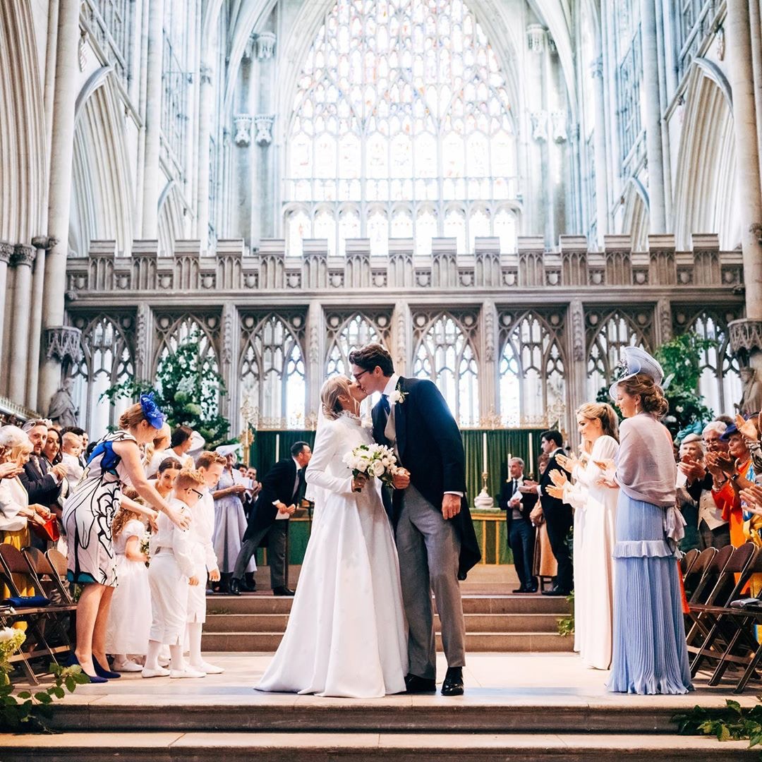 【哈里王子前度女友】Ellie Goulding去年与艺术经销商男友Caspar Jopling结婚。（elliegoulding@instagram）