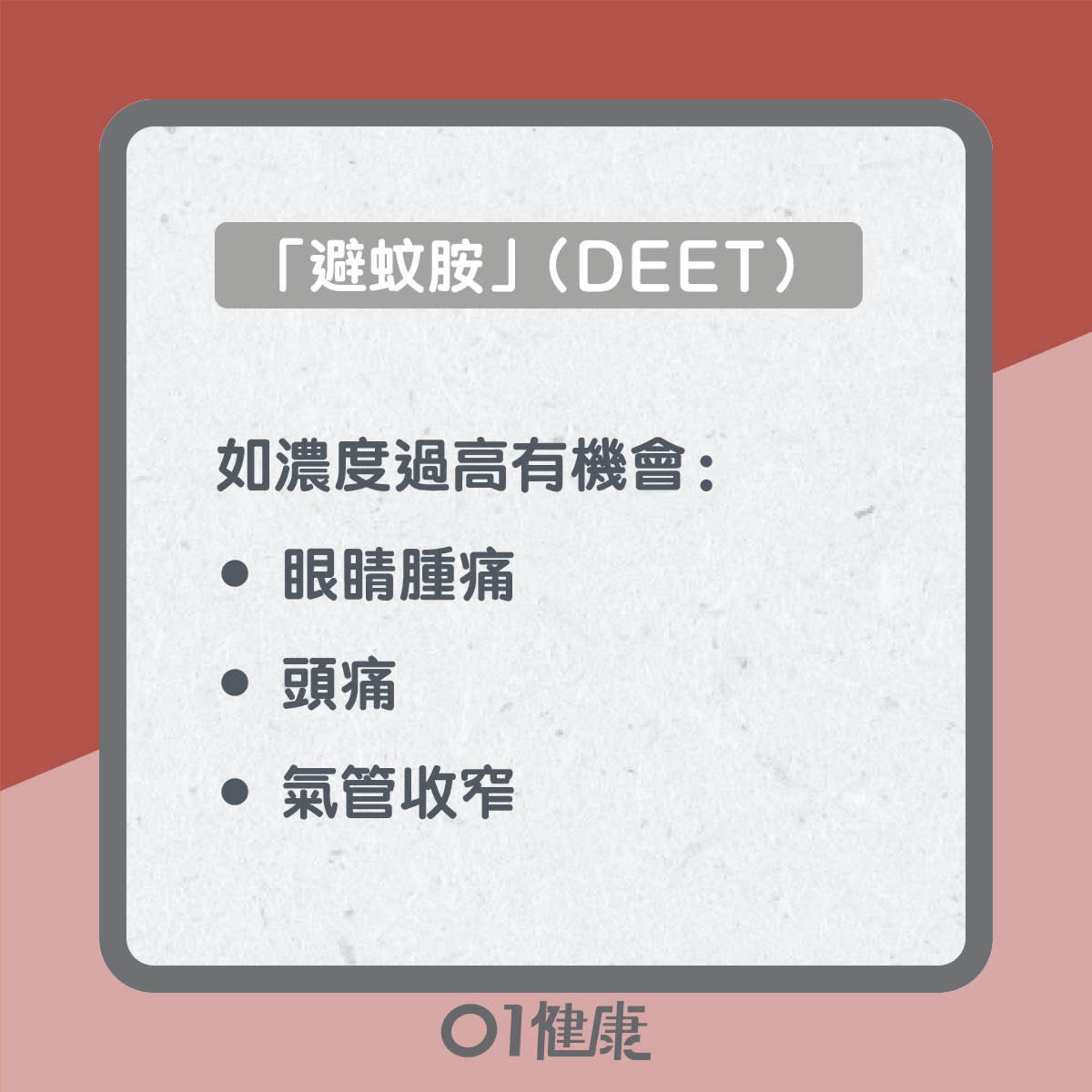 驅蚊成分知多啲(01製圖) 驅蚊成分知多啲(01製圖)