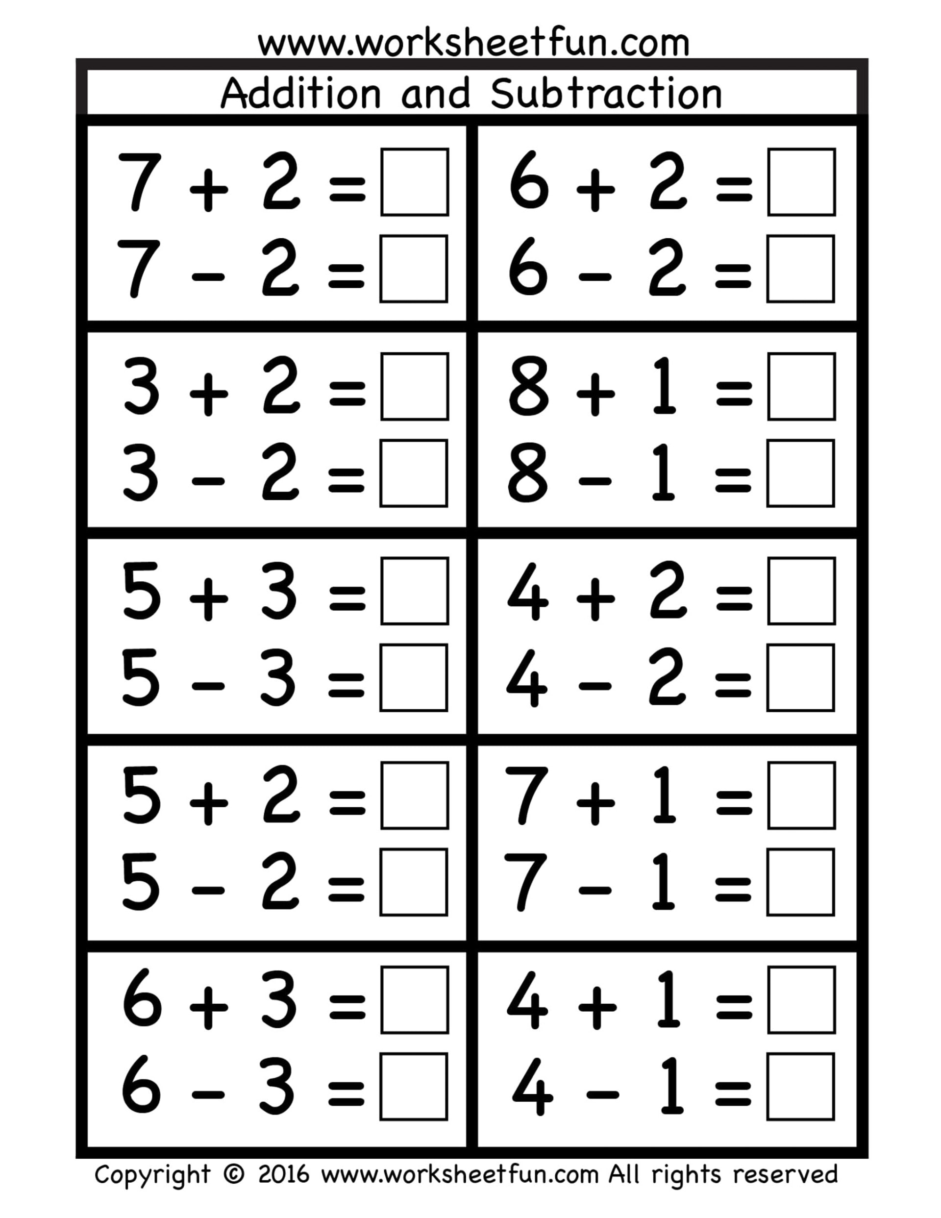 數學工作紙 小一小二免費工作紙覆蓋加減乘除法及文字題