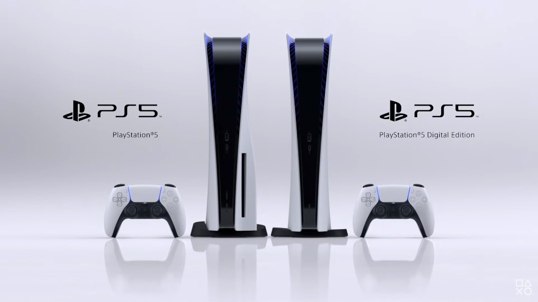 PS5真機身公布 黑白直立開V獎盃型設計超型!雙版本有無碟版 PS5真機身公布 黑白直立開V獎盃型設計超型!雙版本有無碟版