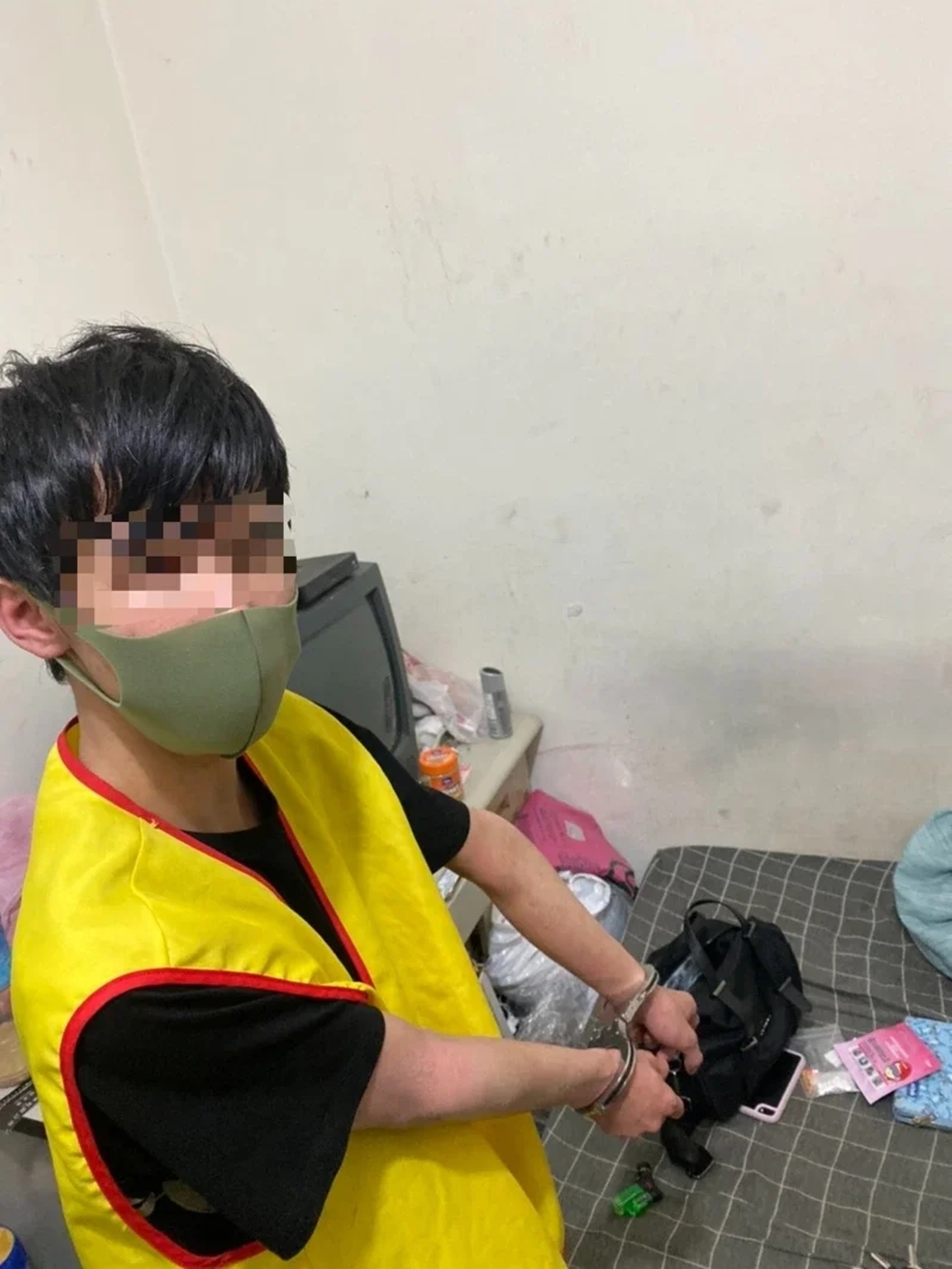 陳男被捕後仍大言不慚稱「誰叫她拒絕我!」(聯合新聞網) 陳男被捕後仍大言不慚稱「誰叫她拒絕我!」(聯合新聞網)