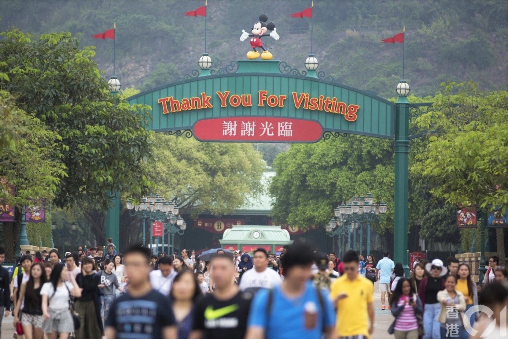 香港迪士尼樂園自1月底因疫情關係暫停開放，持續關閉近4個多月，終於將在6月18日重開。（HK01資料圖片）