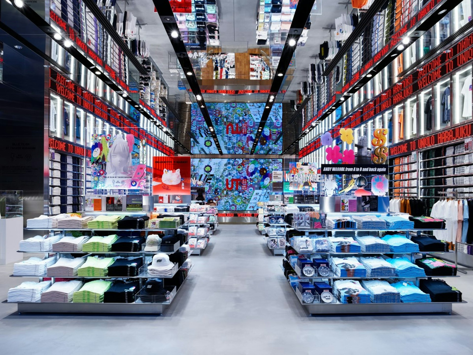 Uniqlo 銀座四層旗艦店今日開幕村上隆 錦織圭也加持 Uniqlo 銀座四層旗艦店今日開幕村上隆 錦織圭也加持