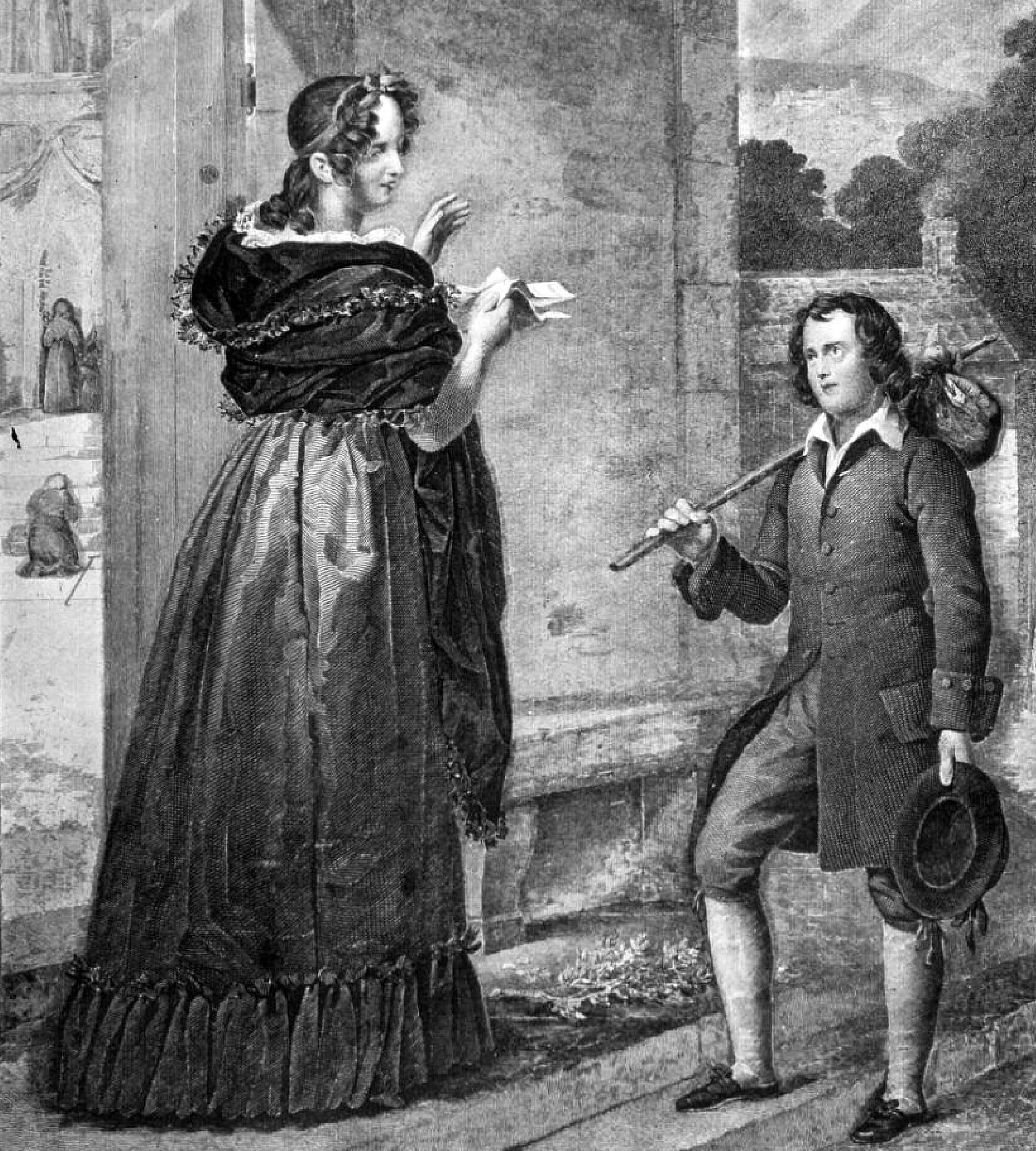 盧梭首次與華倫夫人邂逅