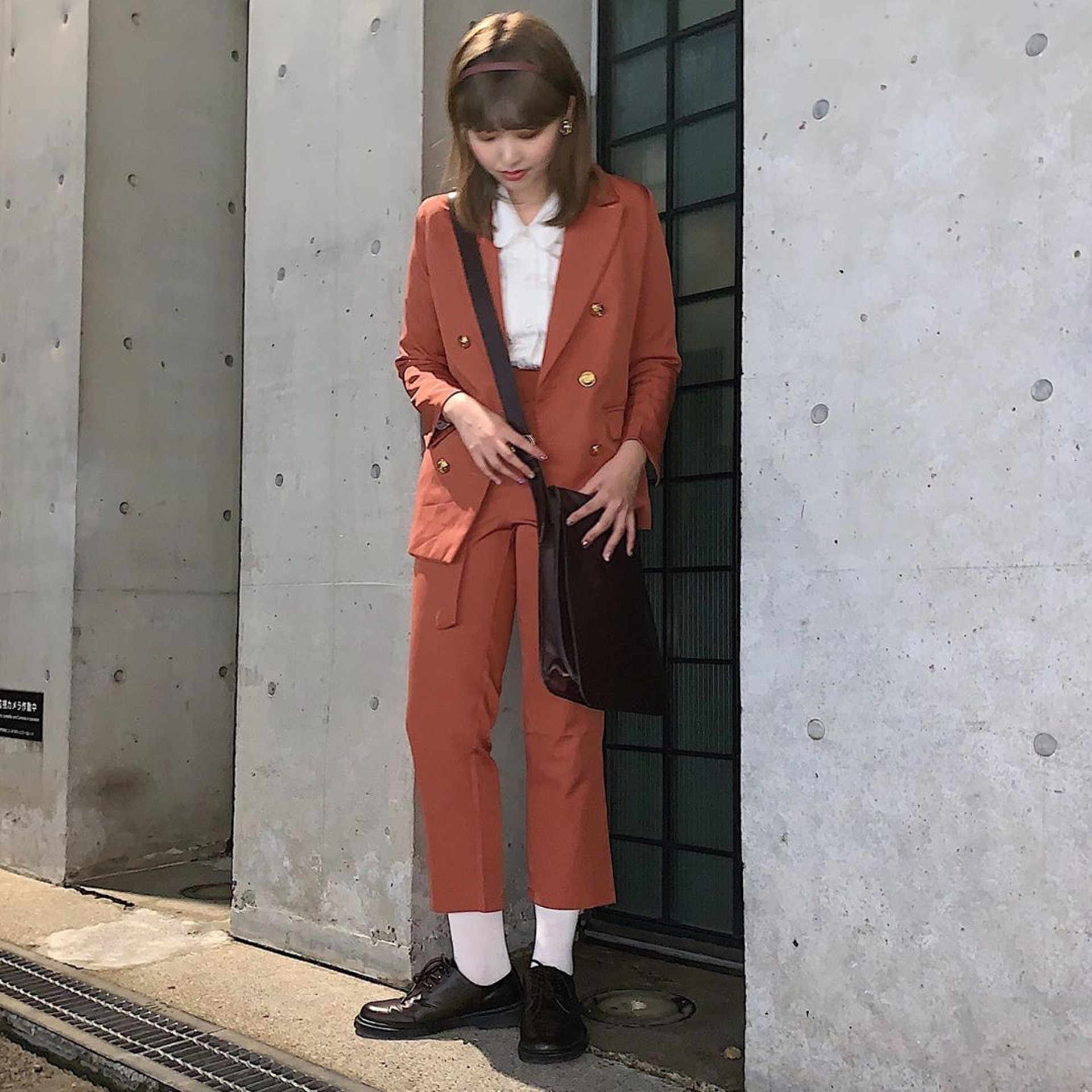 日本女生Chaki亦會購買Uniqlo、GU、Zara服裝作配襯。(__nmsk13@Instagram)
