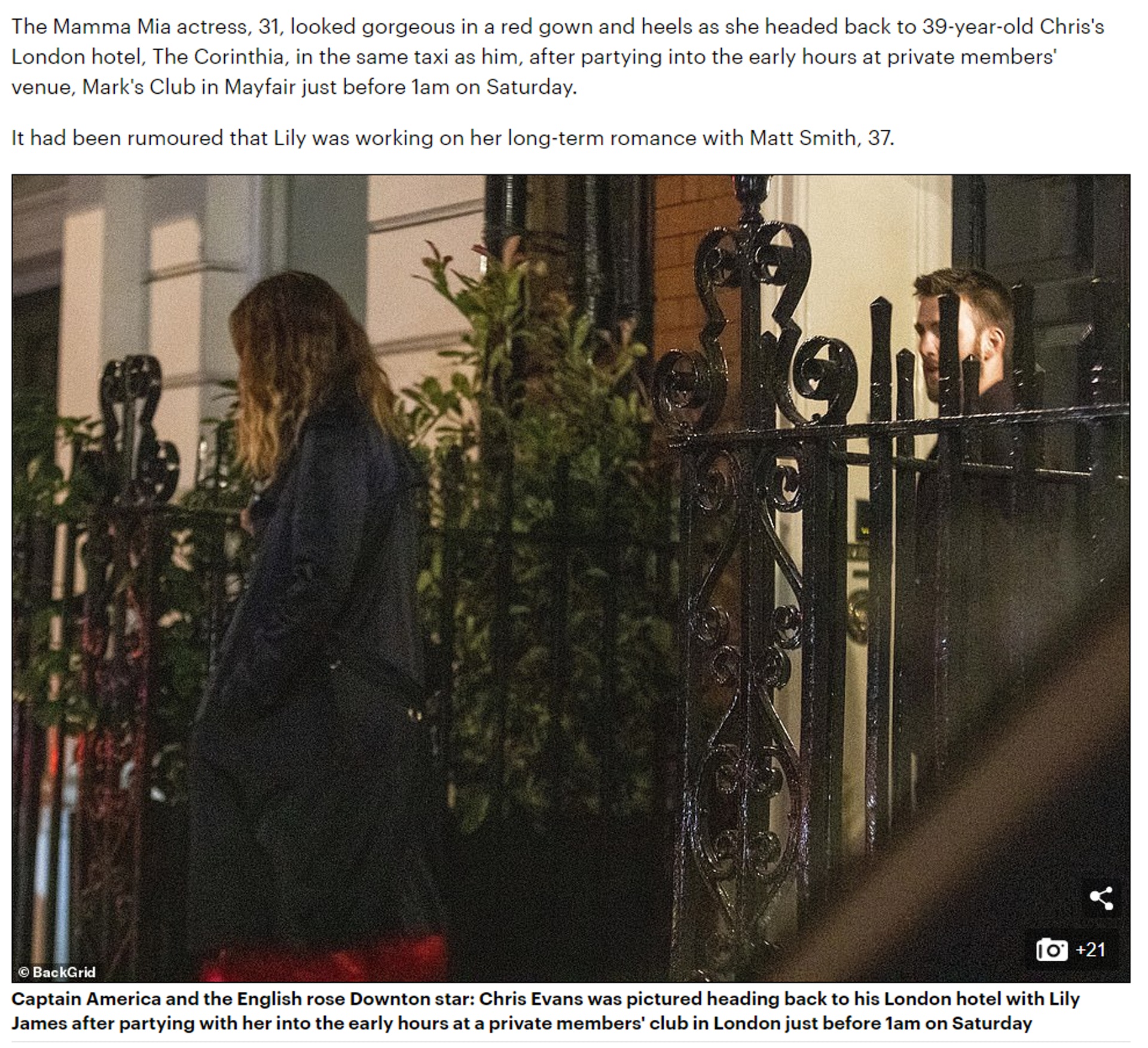 Lily James 蝴蝶夢 不倫戀戲如人生 避談偷食人夫唔敢諗婚姻 Lily James 蝴蝶夢 不倫戀戲如人生 避談偷食人夫唔敢諗婚姻