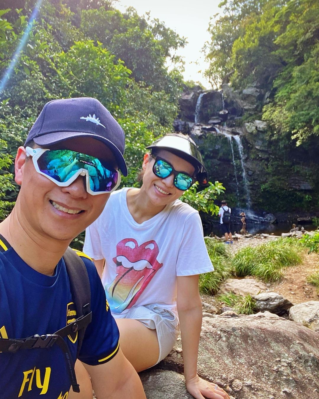 胡杏兒一家呢日去新娘潭郊遊影咗唔少靚相。 (IG:@hakkaphil) 胡杏兒一家呢日去新娘潭郊遊影咗唔少靚相。 (IG:@hakkaphil)