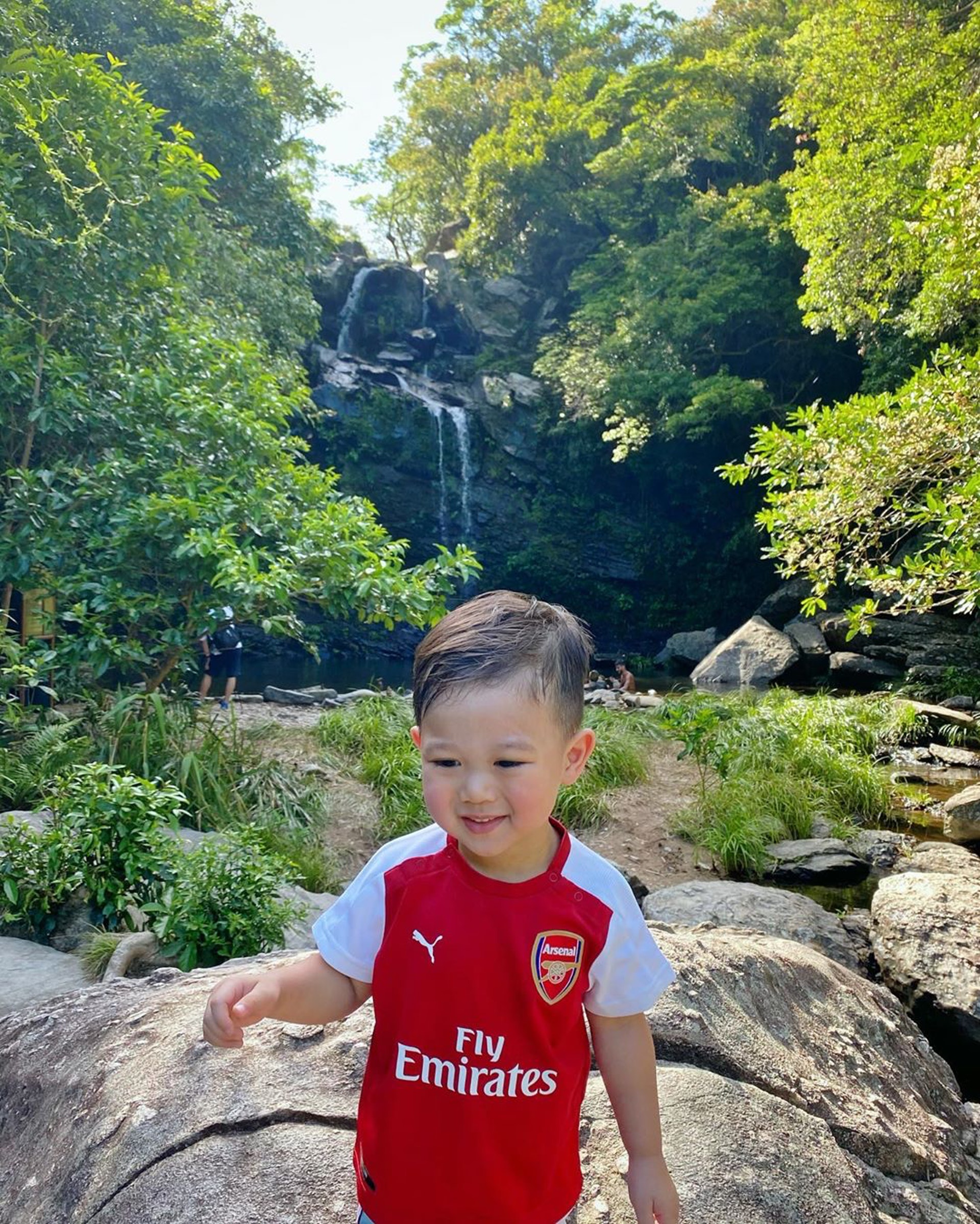 胡杏兒一家呢日去新娘潭郊遊影咗唔少靚相。 (IG:@myoliemyolie) 胡杏兒一家呢日去新娘潭郊遊影咗唔少靚相。 (IG:@myoliemyolie)