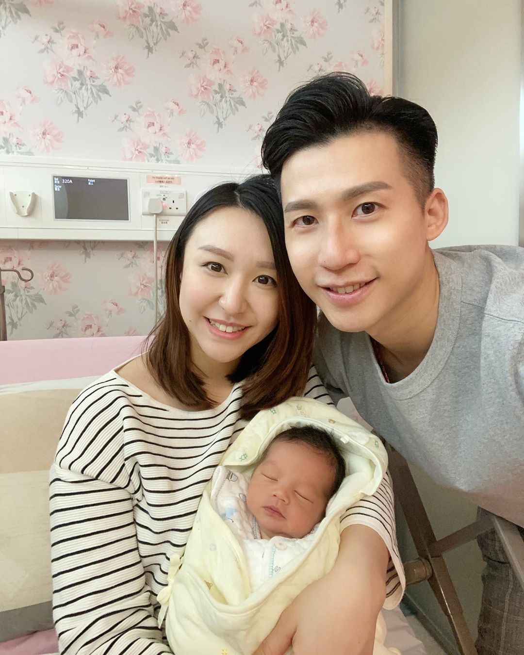 黄丽帼公开全家福。 (Instagram:@wonglaikwok) 黄丽帼公开全家福。 (Instagram:@wonglaikwok)