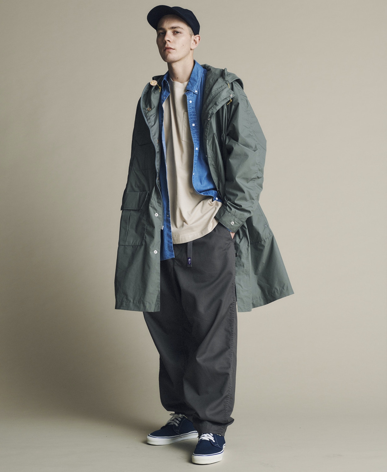 north face purple label 19fw