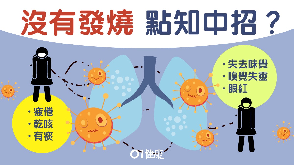 【新冠肺炎】爆第3波隱形病人有幾多?留意8個輕微症狀眼紅無胃口 【新冠肺炎】爆第3波隱形病人有幾多?留意8個輕微症狀眼紅無胃口