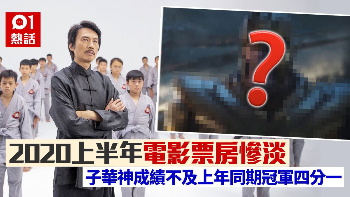 2020上半年香港電影票房仆直僅去年同期四分一有1個月零票房 香港01 熱爆話題
