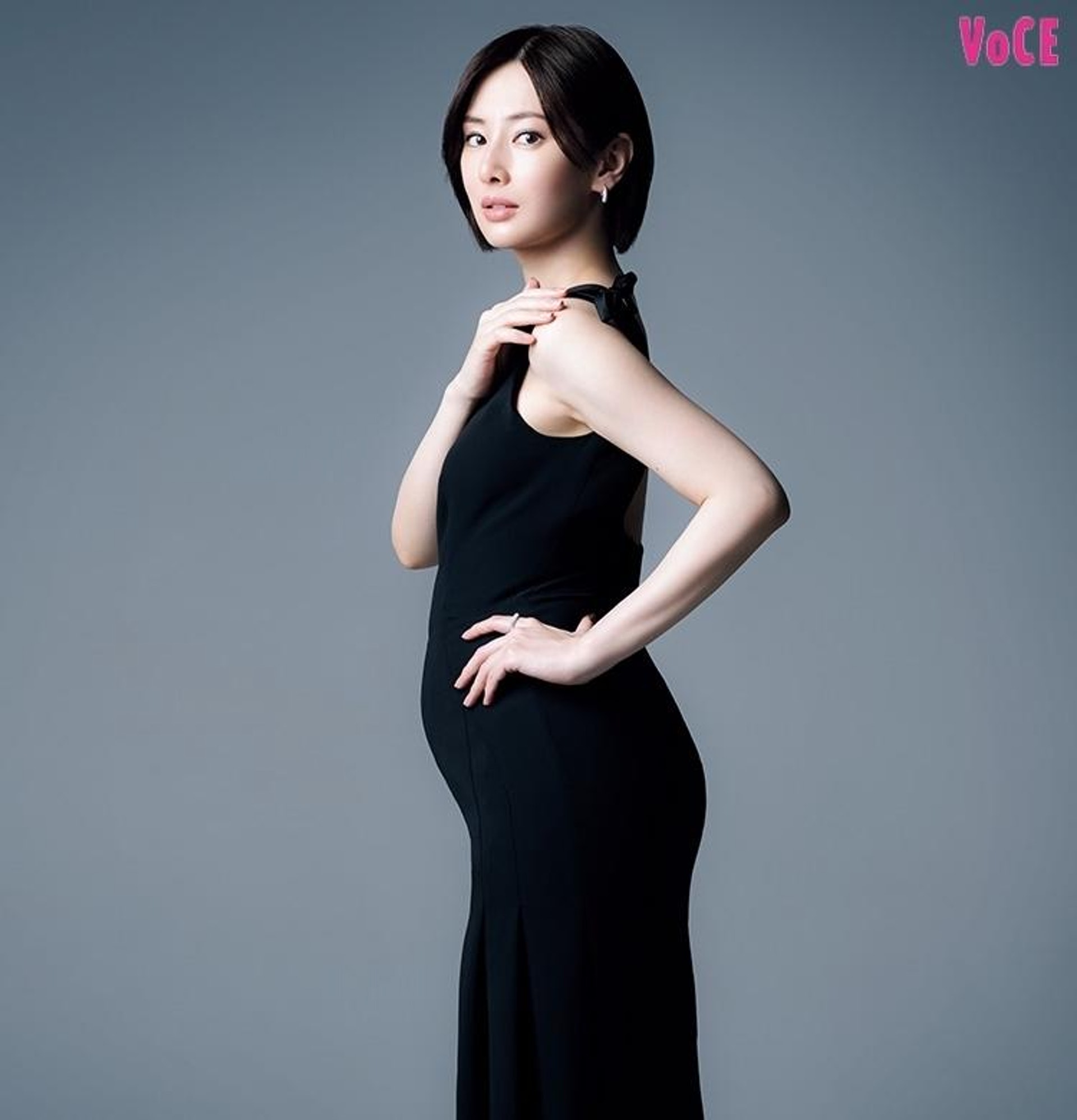 北川景子晒大肚照(圖片來源:i-VOCE.jp) 北川景子晒大肚照(圖片來源:i-VOCE.jp)