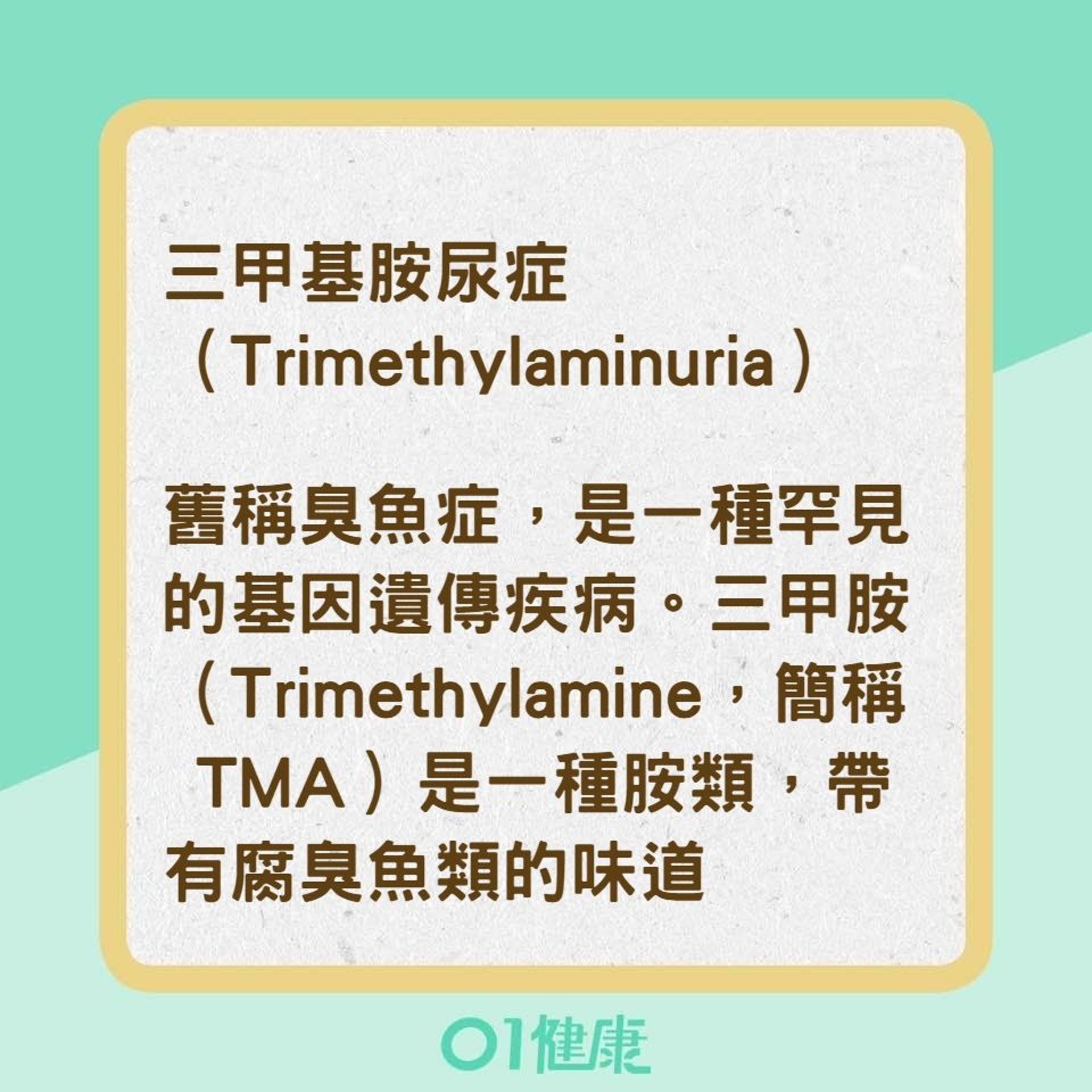 造成體味的潛藏疾病(01製圖) 造成體味的潛藏疾病(01製圖)
