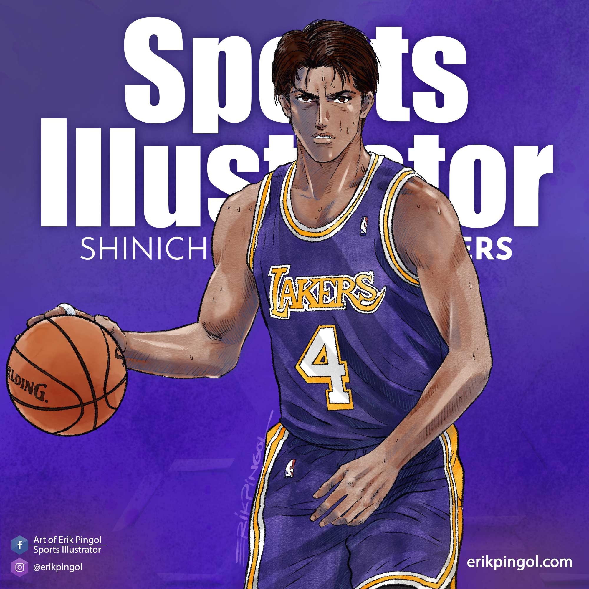 菲律賓畫家製slam Dunk新插畫入樽主角加盟nba添無限想像