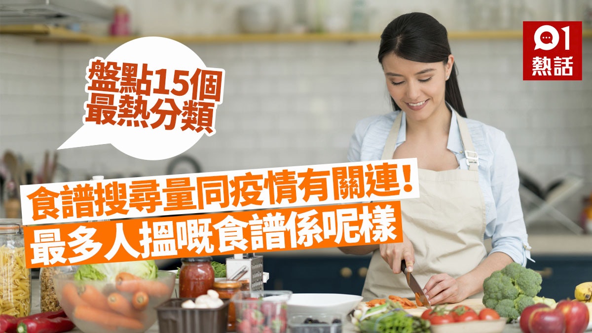 留家抗疫成主流 「食譜」搜尋熱度與疫情有關 盤點15個最熱分類 留家抗疫成主流 「食譜」搜尋熱度與疫情有關 盤點15個最熱分類