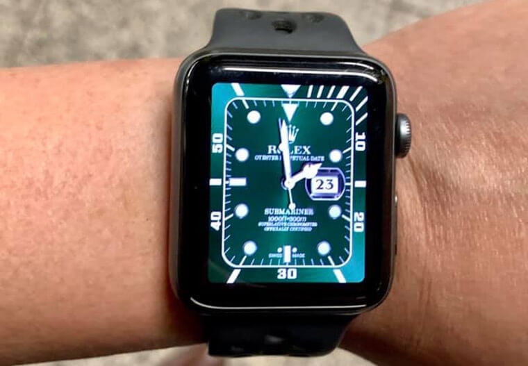 Apple Watch一個app秒變Rolex勞力士 