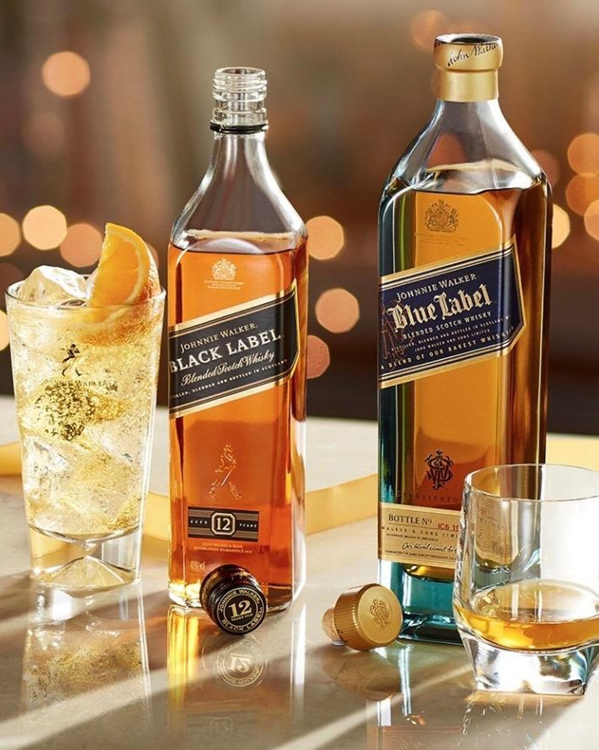 傳統的Johnnie Walker玻璃樽。(Johnnie Walker官網) 傳統的Johnnie Walker玻璃樽。(Johnnie Walker官網)