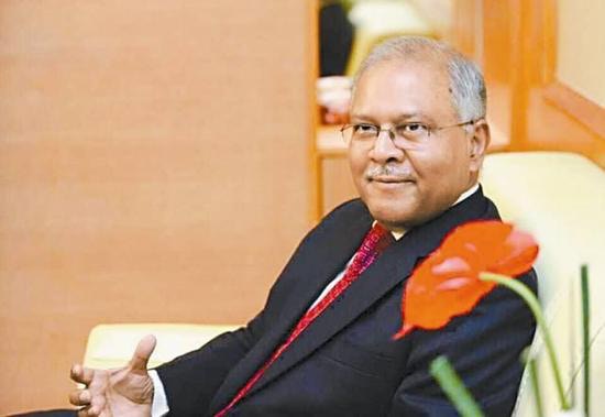 印中國研究所所長、印度前駐華大使康特。（網絡圖片）