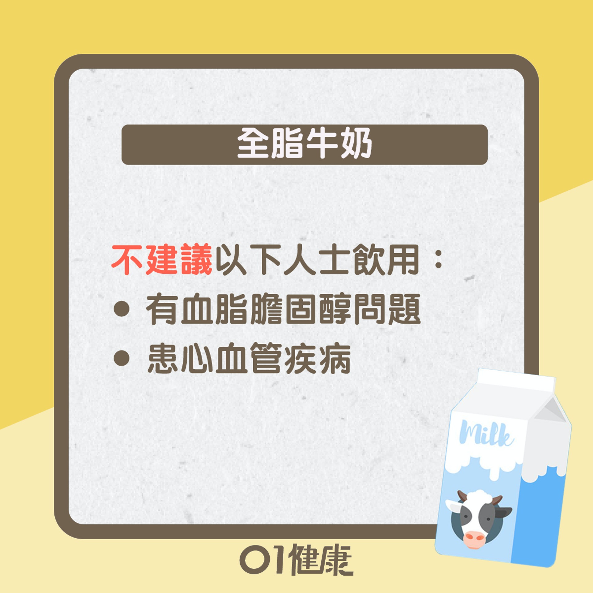 牛奶點揀好?（01製圖）