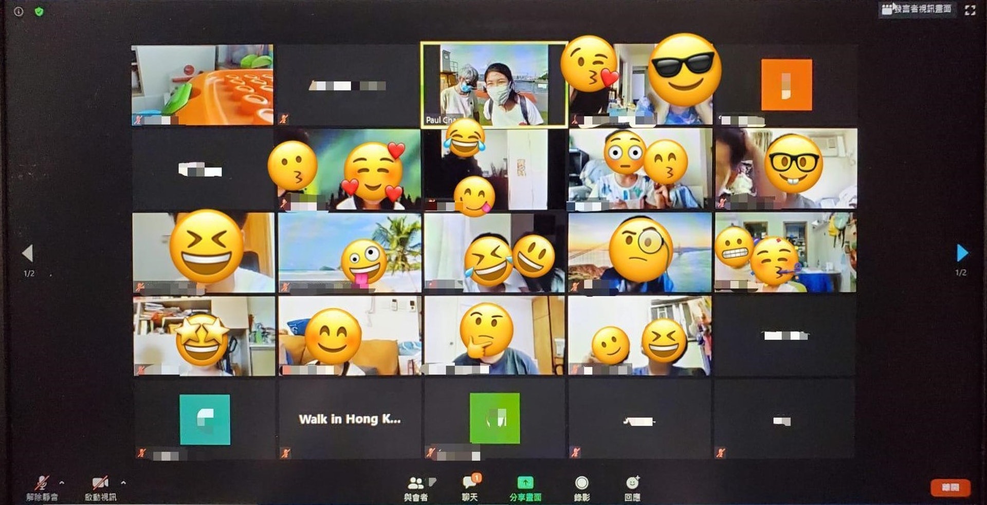 陳智遠指,虛擬導賞比他想像中更受歡迎。(發展局Facebook專頁圖片) 陳智遠指,虛擬導賞比他想像中更受歡迎。(發展局Facebook專頁圖片)