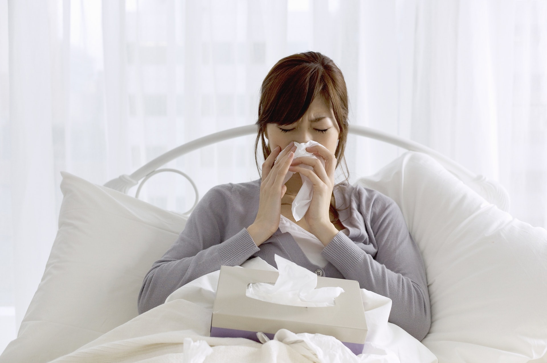 立秋較常見與氣管相關的問題，如鼻敏感、氣管敏感、咳嗽等。(VCG)