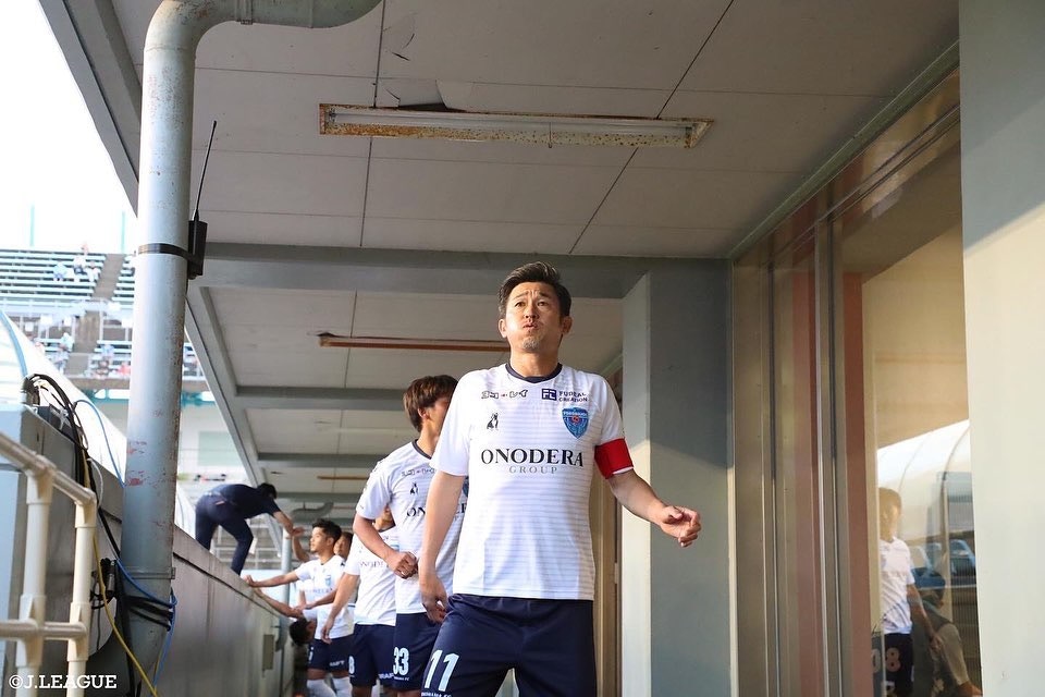 三浦知良中村俊輔踢正選fc橫濱三大長老奮戰1小時 J League