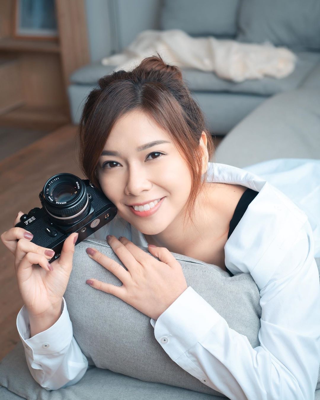 梁凱寧真係好靚。（IG@maggieleung0722）