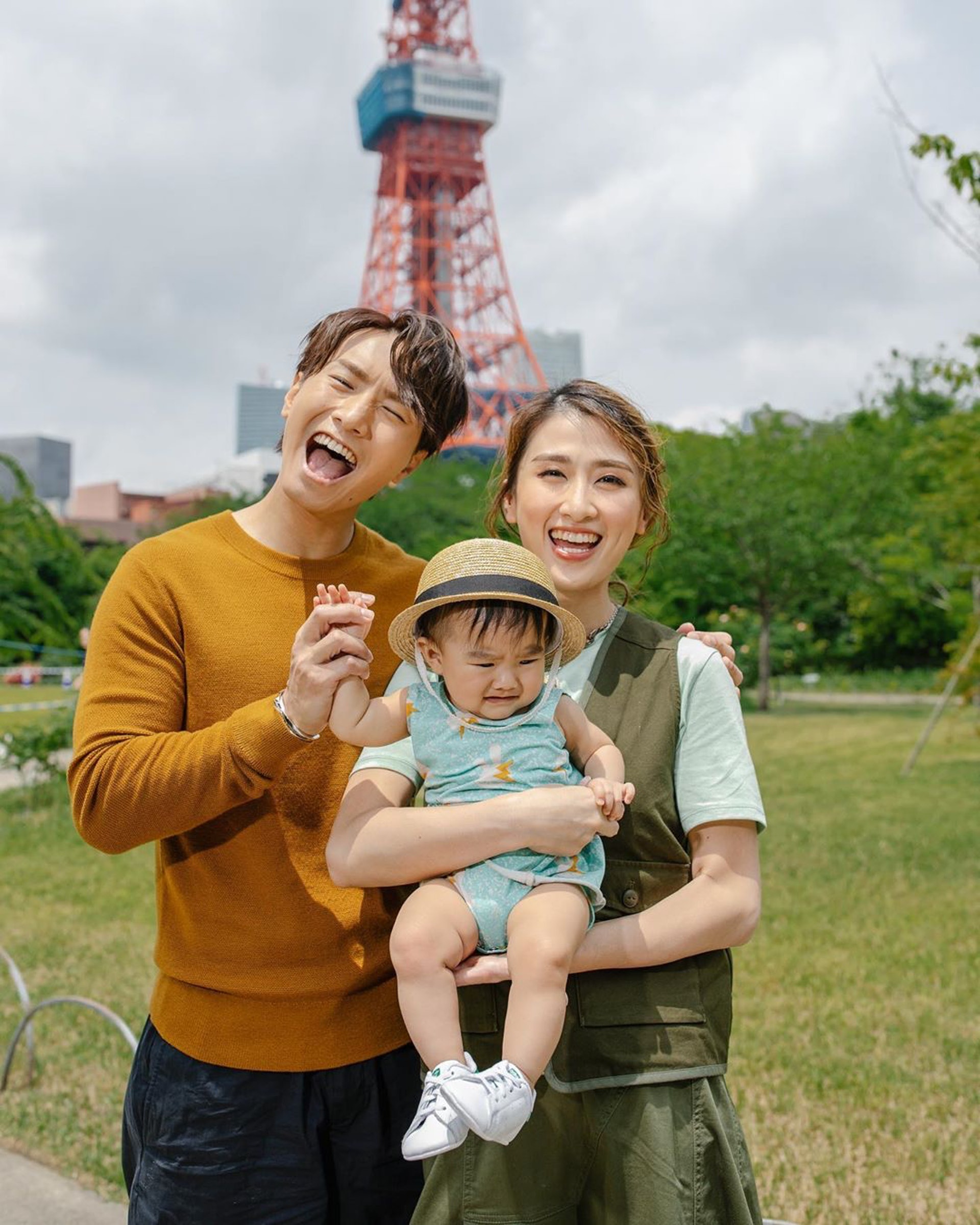陳柏宇與老婆符曉薇婚後育有一女。(IG:@leannefu) 陳柏宇與老婆符曉薇婚後育有一女。(IG:@leannefu)