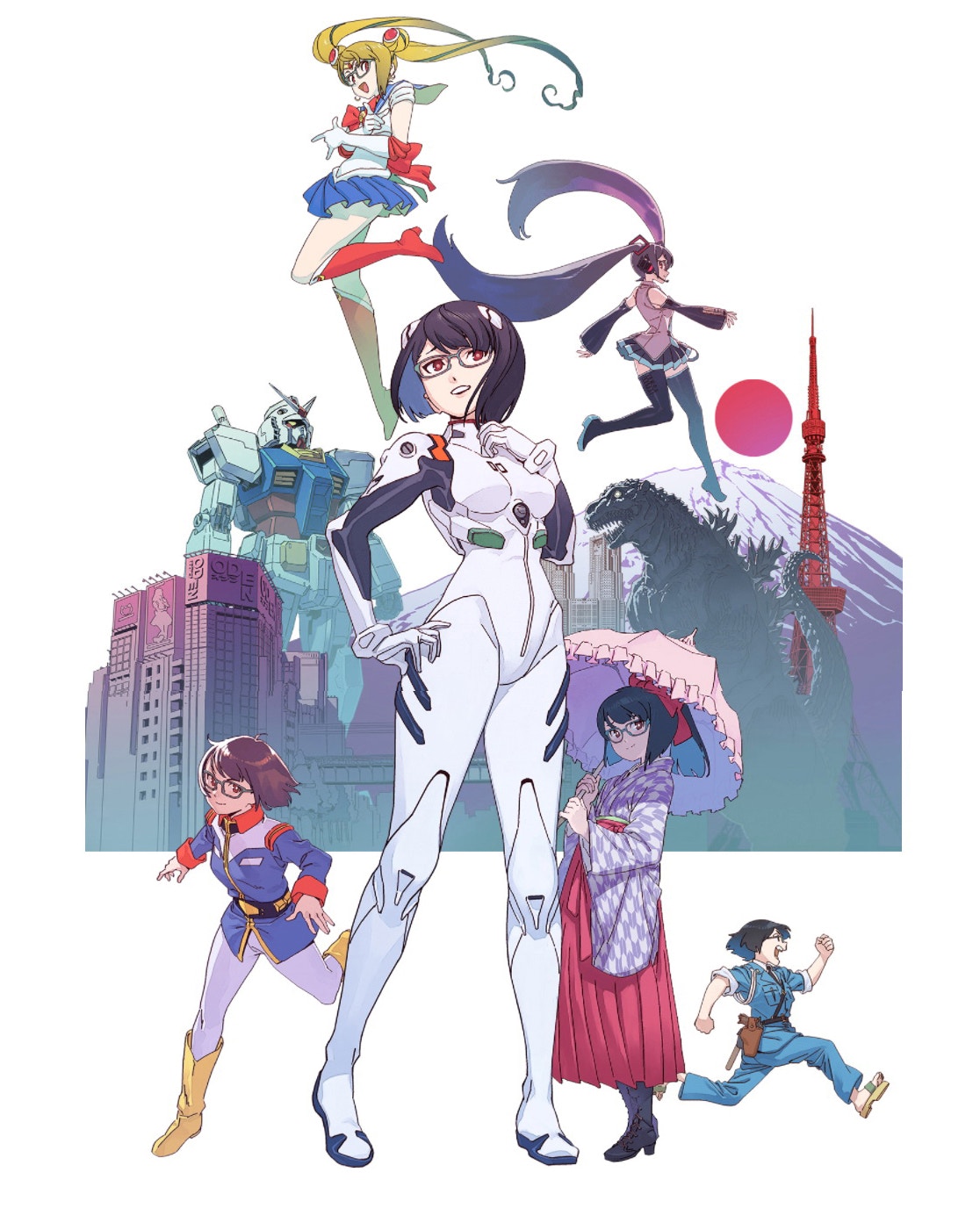 內容改篇自2018年法國一個MANGA ⇔ TOKYO Japonismes展覽(官方圖頁圖片)