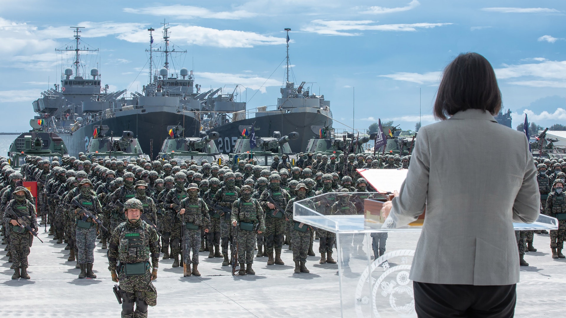 解放軍宣布台海軍演 台軍:嚴密掌握應處 解放軍宣布台海軍演 台軍:嚴密掌握應處