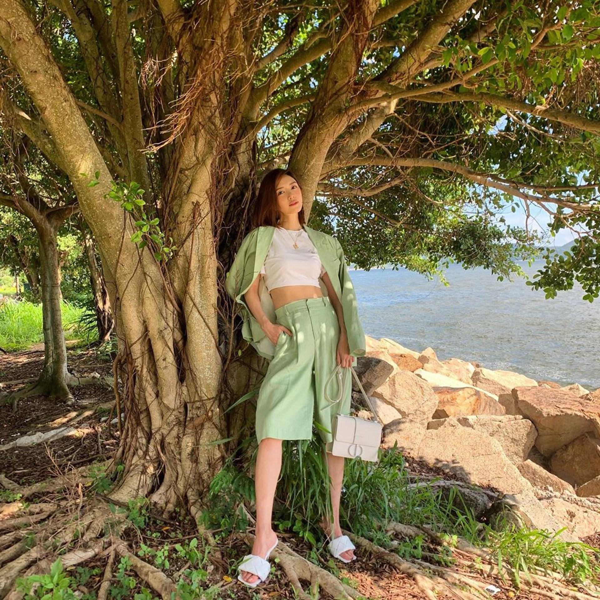牛油果綠充滿夏日氣息(IG@misselvani)