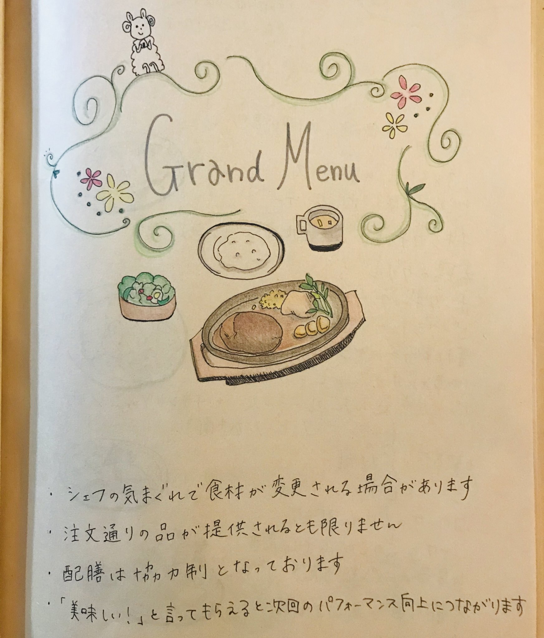 老公口頭禪 不知道想吃甚麼日本人妻手繪餐牌ko選擇困難