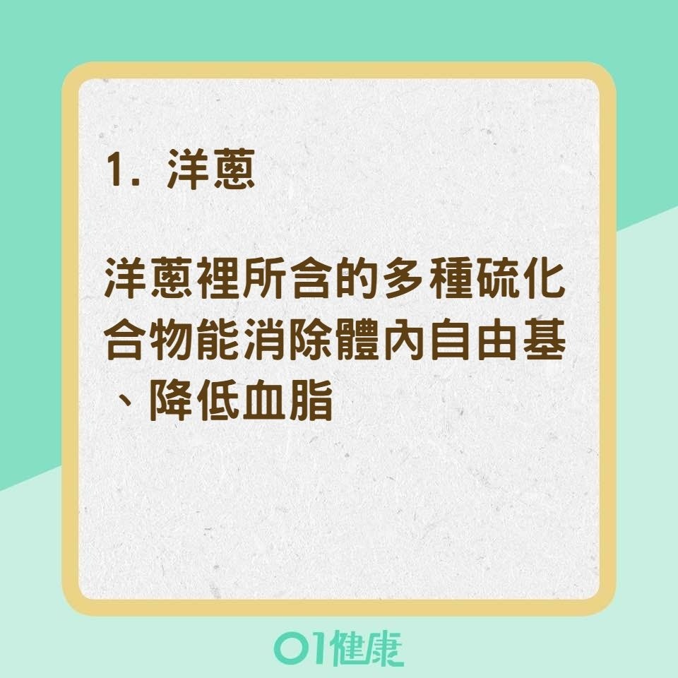 6種食物幫助改善脂肪肝（01製圖）