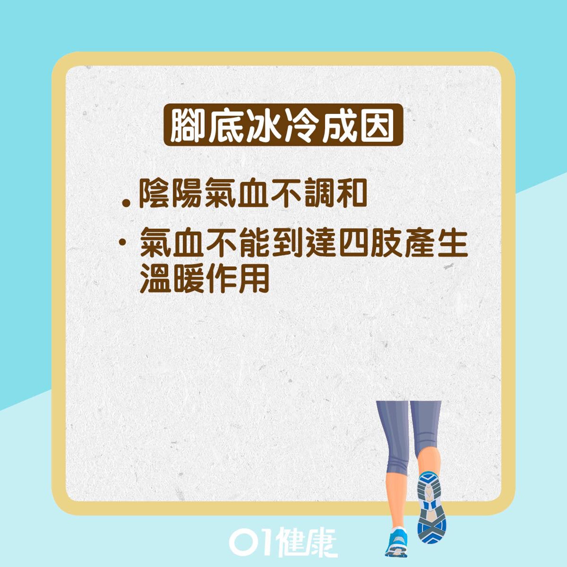 腳底冰冷(01健康) 腳底冰冷(01健康)