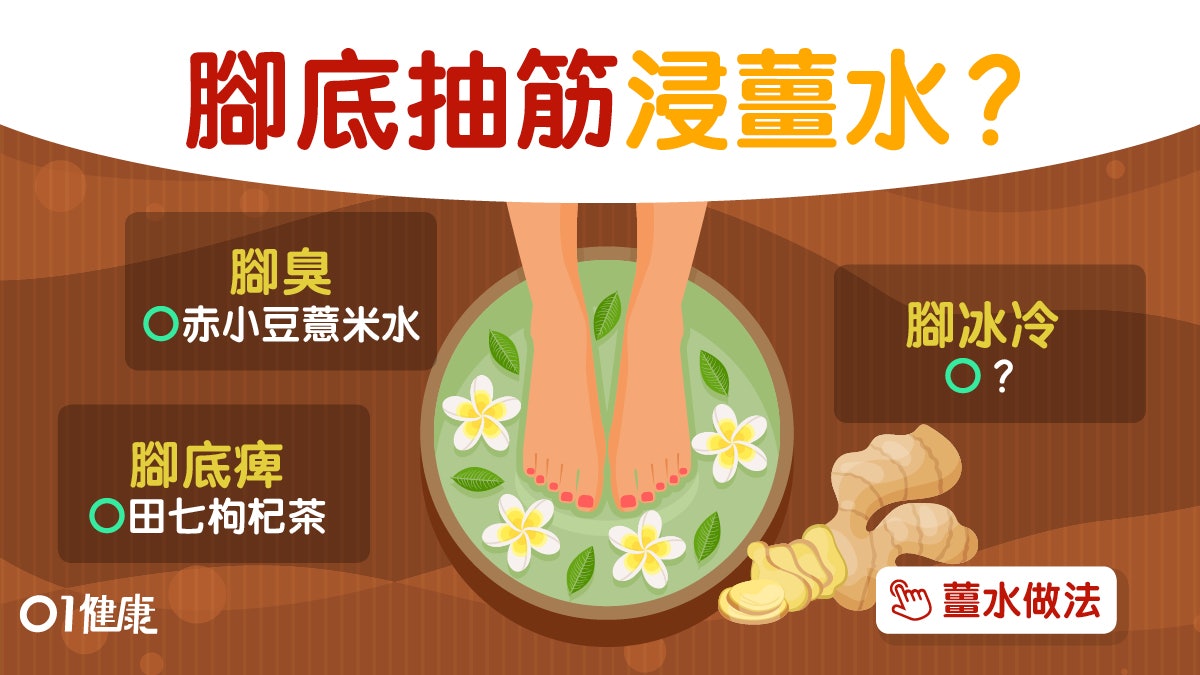 【腳底看健康】腳臭濕熱腳痺血糖高?5大問題改善方法抽筋泡薑水 【腳底看健康】腳臭濕熱腳痺血糖高?5大問題改善方法抽筋泡薑水