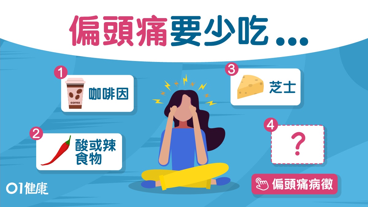偏頭痛左右邊有分別？6症狀畏光月痛4次以上須就醫