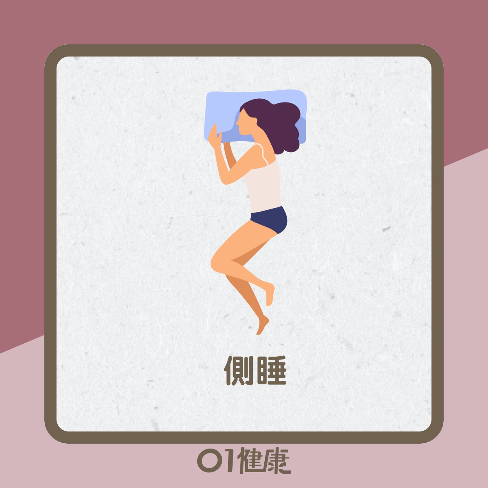 睡姿知多啲(01製圖) 睡姿知多啲(01製圖)