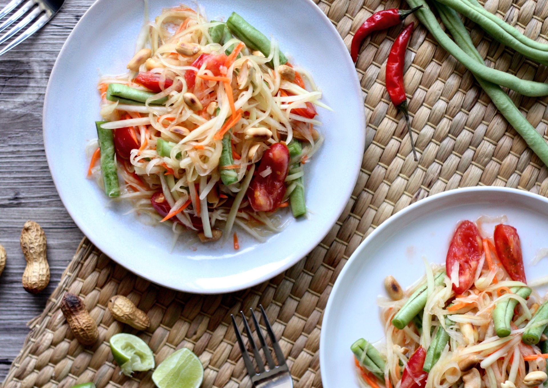 青木瓜沙律食譜 平衡酸辣鹹甜棕櫚糖 小紅蝦 研缽泰式正宗 青木瓜沙律食譜 平衡酸辣鹹甜棕櫚糖 小紅蝦 研缽泰式正宗