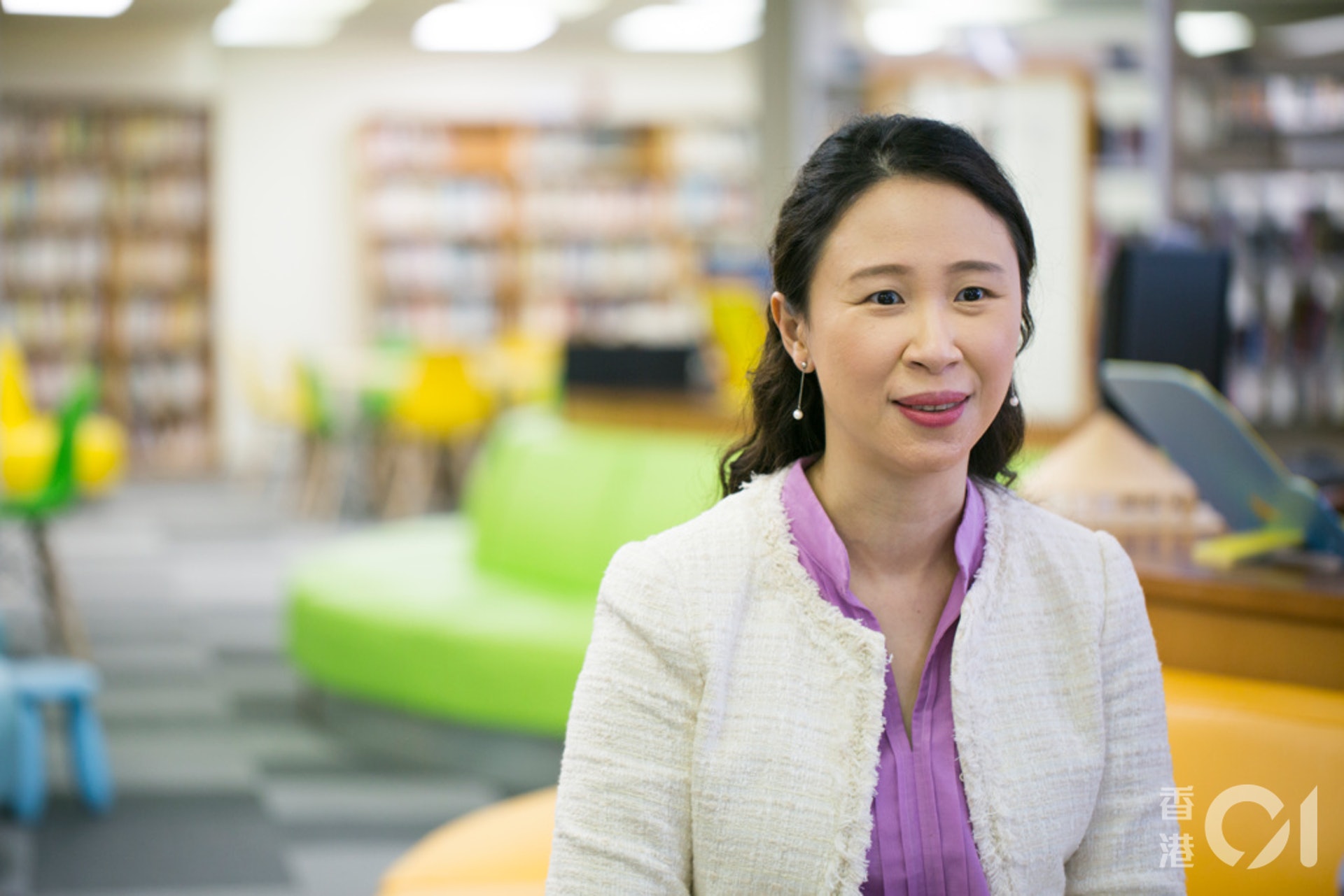 香港浸會大學附屬學校王錦輝中小學副校長(小學部)莊曉莉。 香港浸會大學附屬學校王錦輝中小學副校長(小學部)莊曉莉。