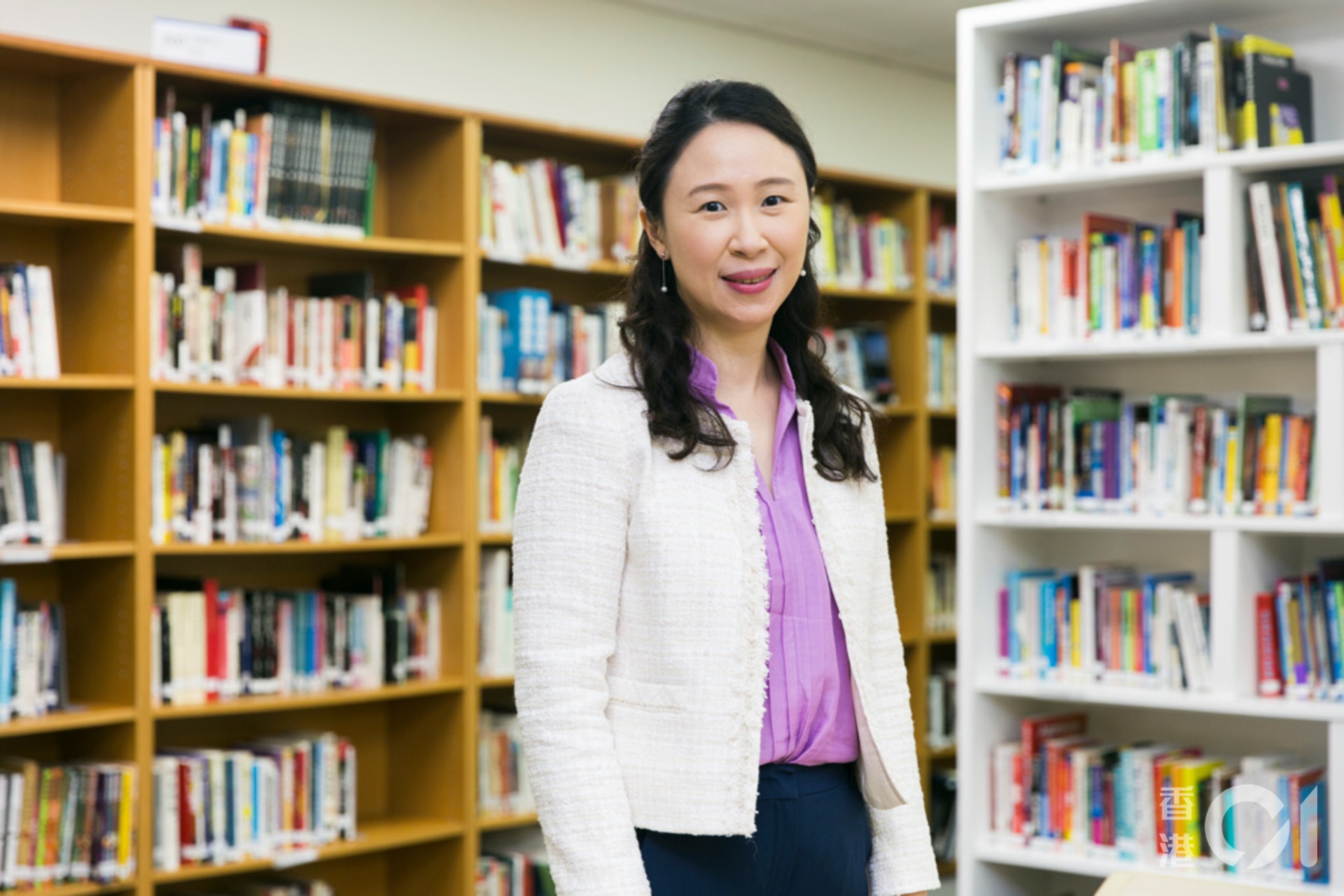 香港浸會大學附屬學校王錦輝中小學副校長(小學部)莊曉莉。 香港浸會大學附屬學校王錦輝中小學副校長(小學部)莊曉莉。