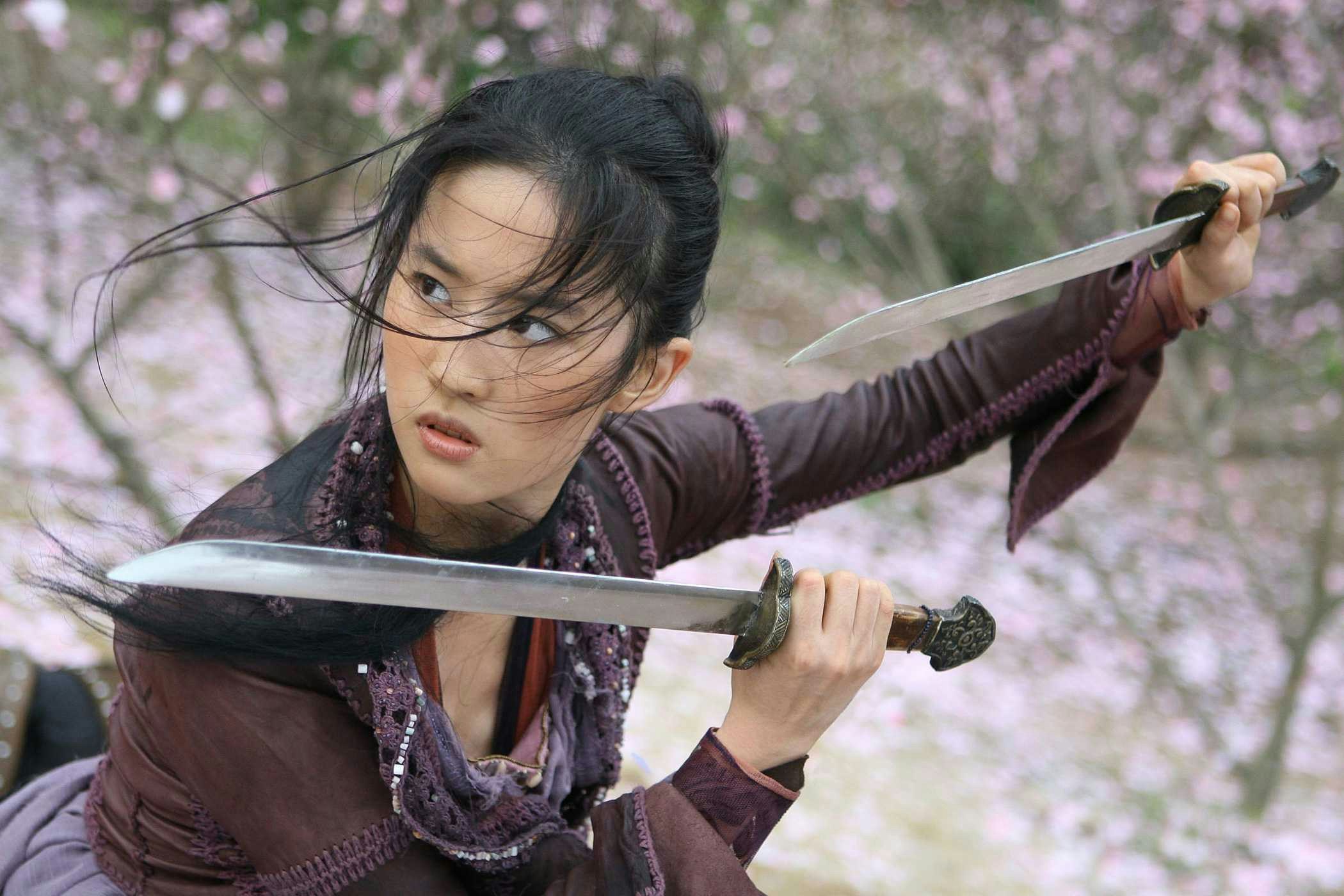 劉亦菲12年前在《功夫之王》與李連杰早結片緣（《功夫之王》劇照）