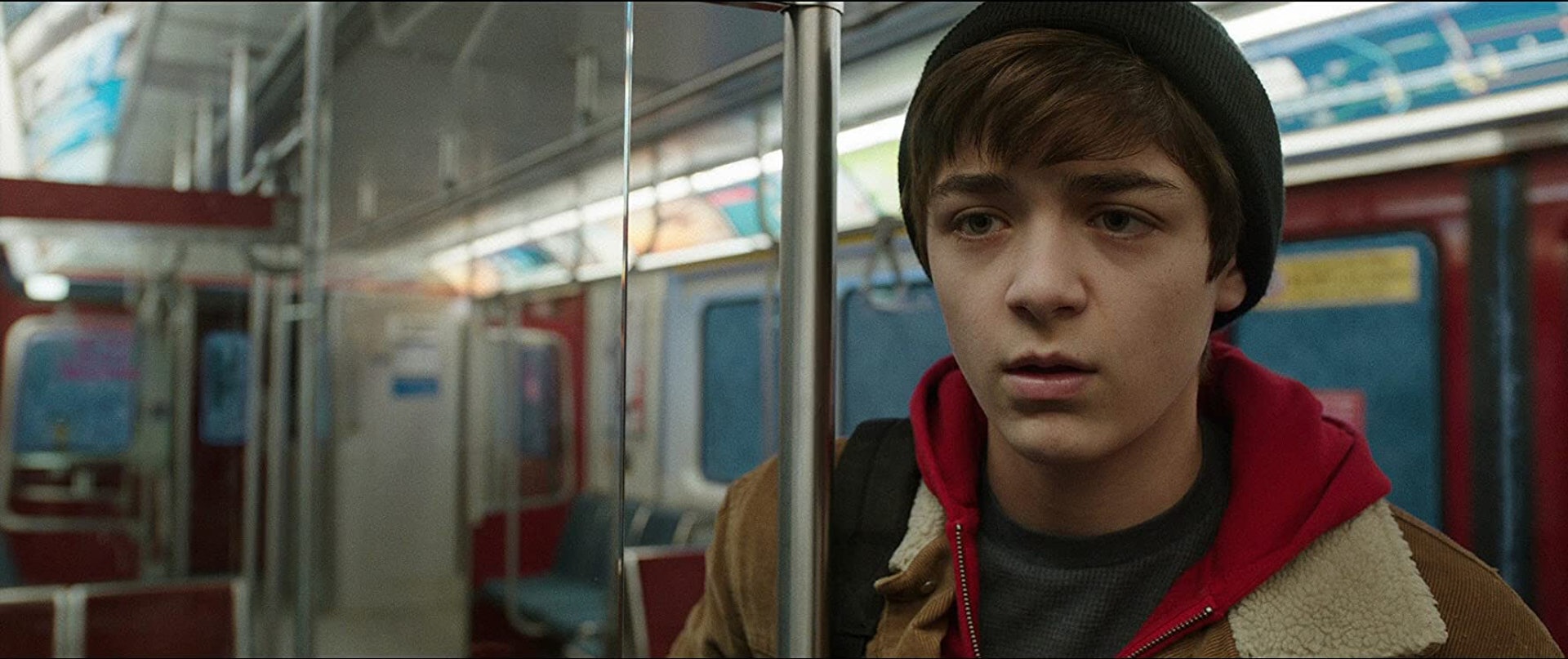 《沙赞!神力集结》中的 Asher Angel 仍一脸稚气。(剧照) title=