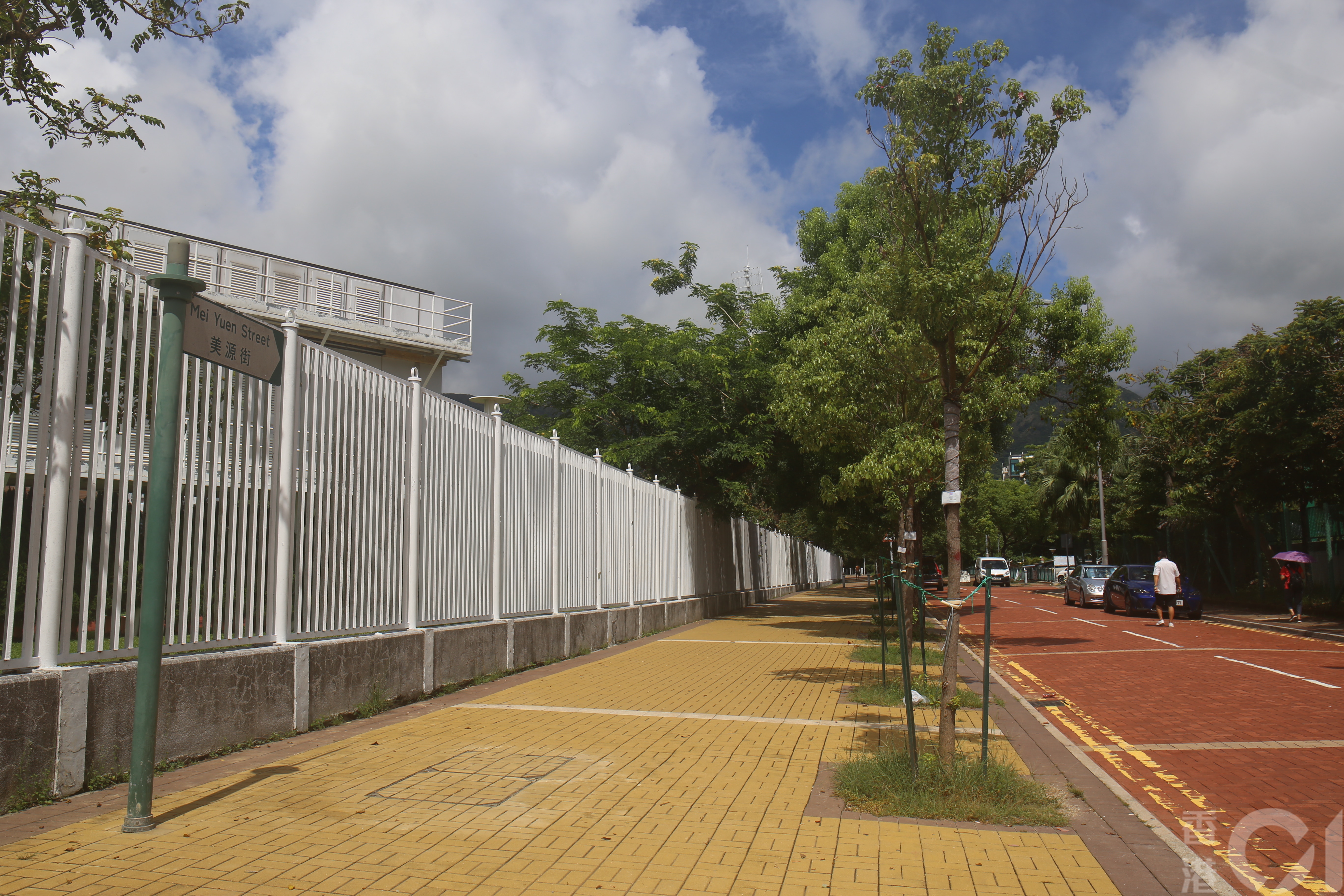 "This lot is Meiyuan Street." Part of the land on Meiyuan Street and Huimin Road is valuable for archaeological research.  (Photo by Deng Yongzhong)
